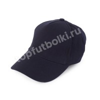 Тёмно-синяя бейсболка фото
